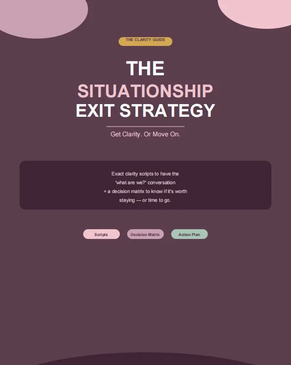 THE SITUATIONSHIP EXIT STRATEGY